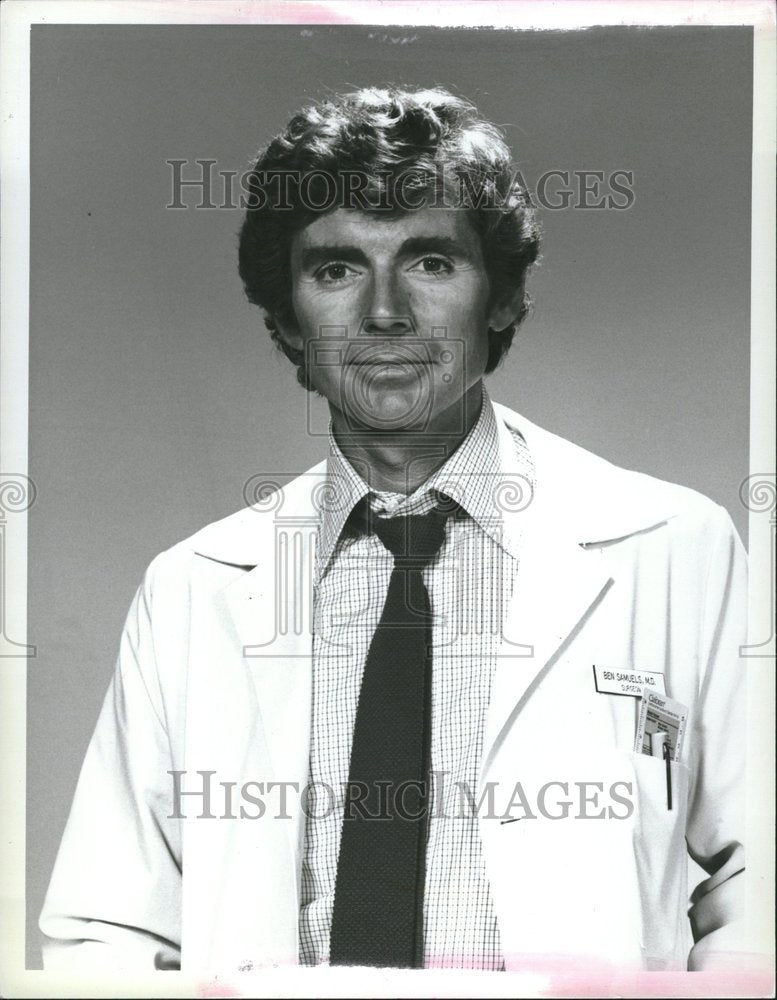 1987 Press Photo David Birney St Elsewhere Eligius Set - Historic Images