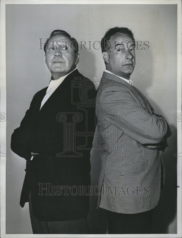 1961 Press Photo Victor Borge comedian star CBS show - RRV21819 - Historic Images
