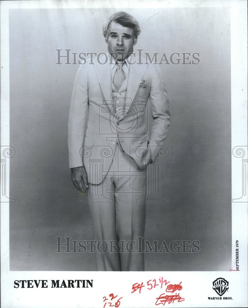 1979 Press Photo Stephen Glenn Steve Martin Actor Music - RRV22097 - Historic Images