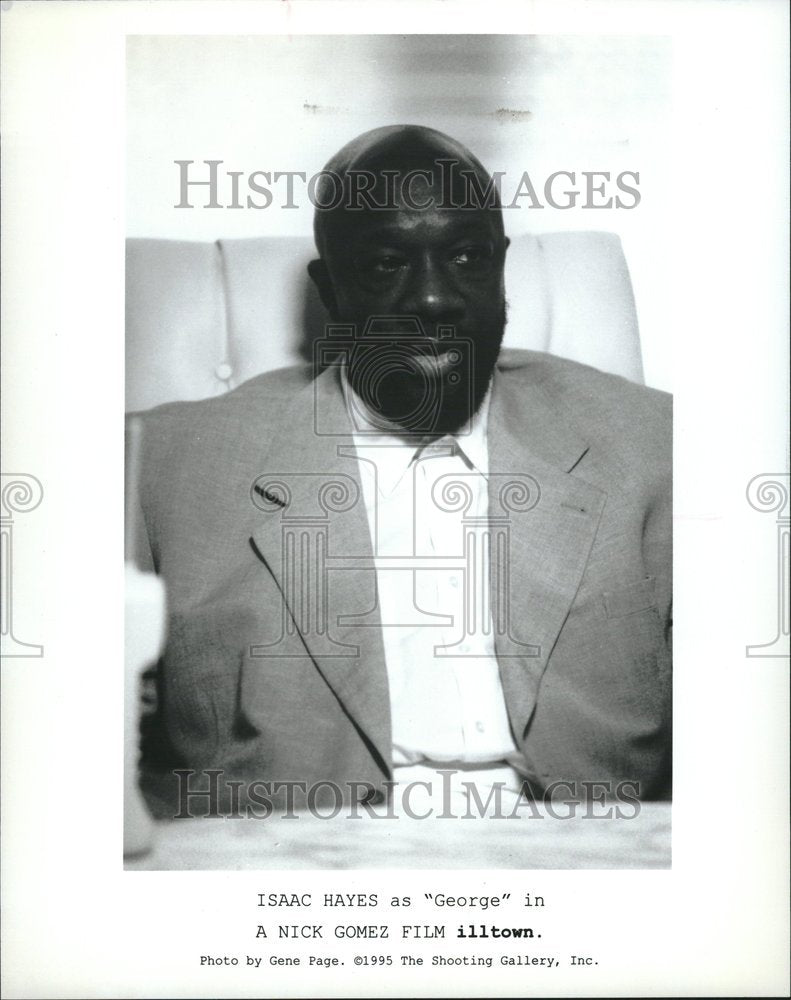 1998 Press Photo Isaac Hayes George Nick Gomez Illtown - RRV22301 - Historic Images