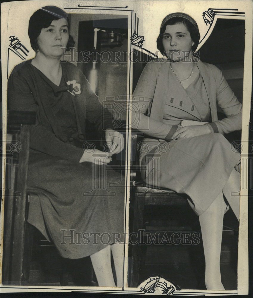 1932 Press Photo Flora Lee Louise Dellinger Armstrong - Historic Images