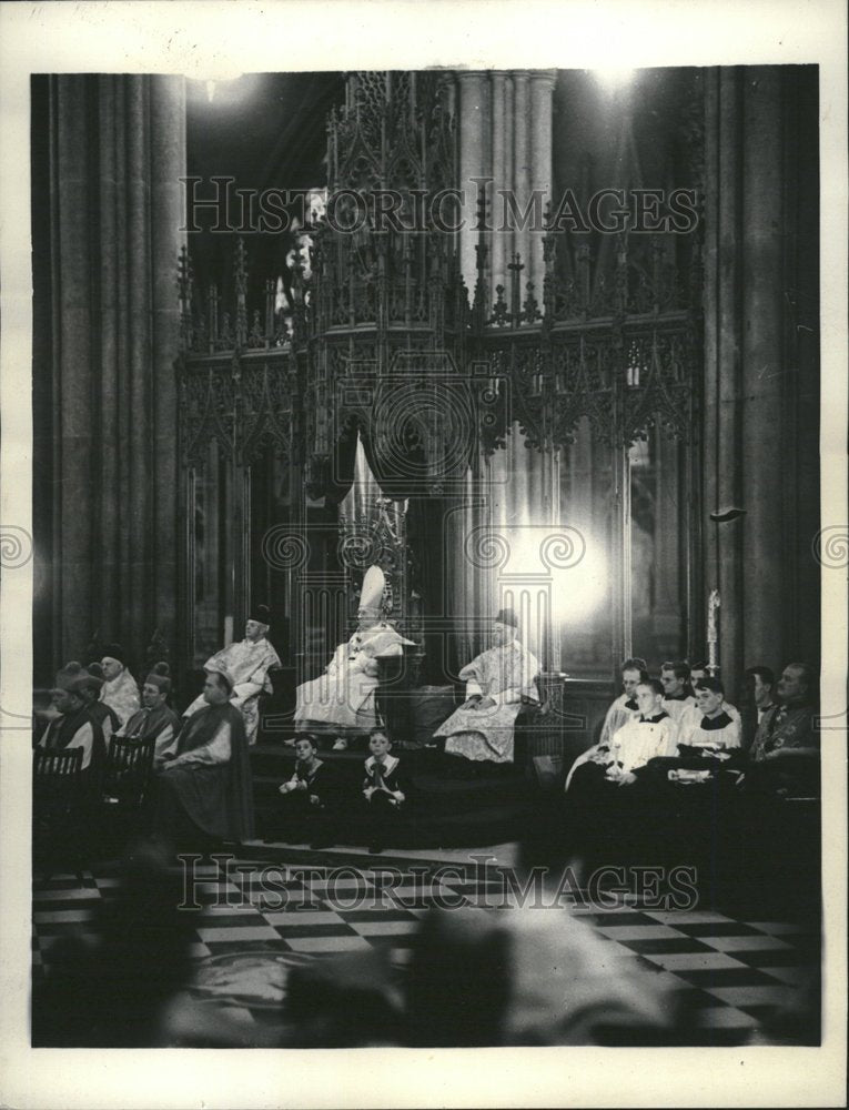 1933 Press Photo Cardinal Patrick Hayes Cathedral - RRV22603 - Historic Images