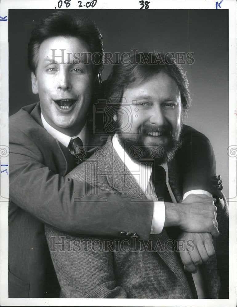 1986 Don Hawkins Steven Williams DJs - Historic Images