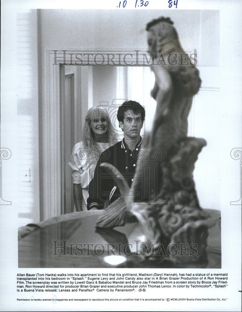1984 Press Photo Daryl Christine Hannah actress - RRV22691 - Historic Images