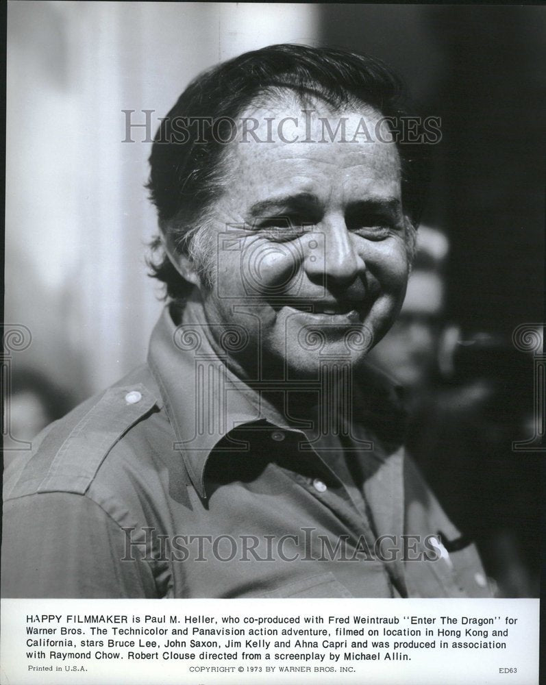 1974 Press Photo Paul Heller Producer - RRV22757 - Historic Images