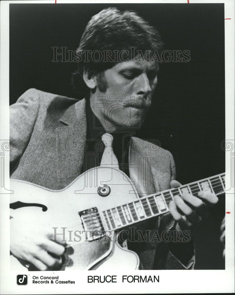 1986, Bruce Forman America Jazz Guitar Year - RRV22841 - Historic Images