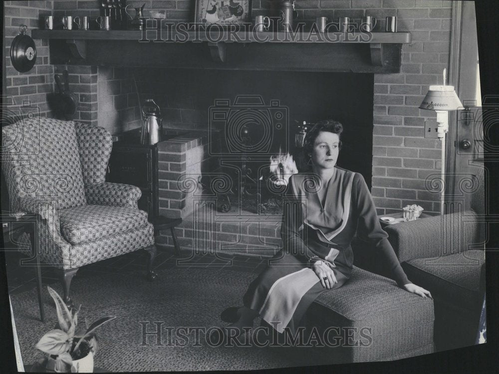 1955, John Walter Hyer Kitchen Family Room - RRV22857 - Historic Images