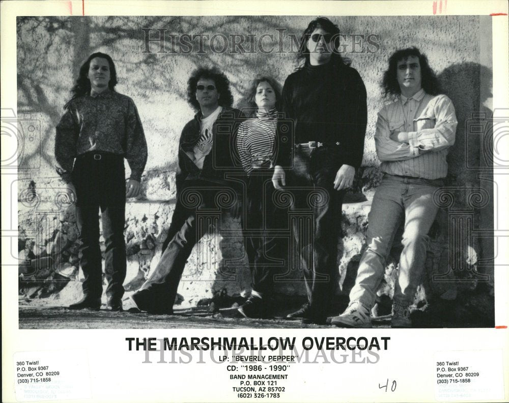 1996 Press Photo Marshmallow Overcoar Beverly Pepper - Historic Images