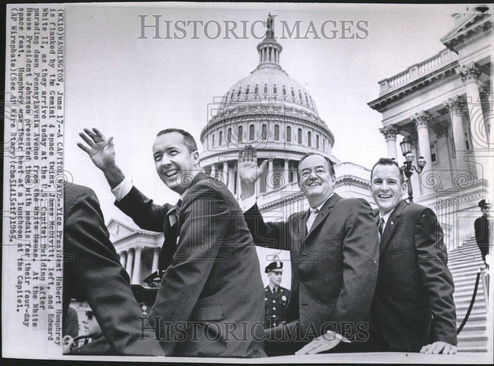1965 Washington Edward White II Humphrey - Historic Images