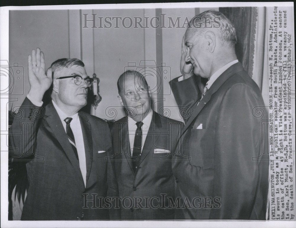 1962 Washington Senator Sworn In Joseph - Historic Images
