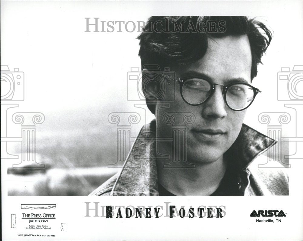 1993 Radney FosterAmerican Texas Writer - Historic Images