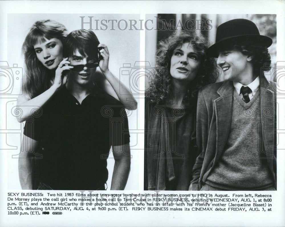 1985 Sexy Business Rebecca De Mornay Andrew - Historic Images