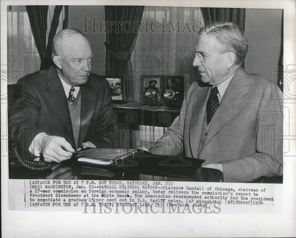 1954 Clarence Randall Chairman commission-Historic Images