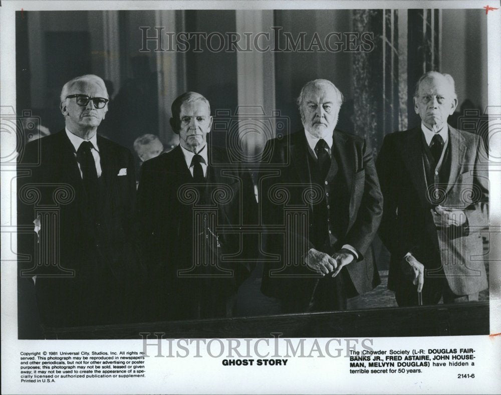 1981, John Houseman of Ghost Story - RRV23601 - Historic Images