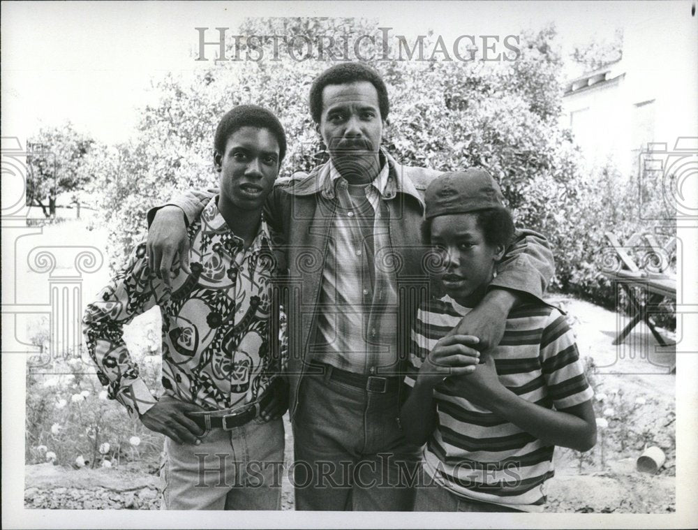 1978 Press Photo Robert Hooks Actor Family Members - RRV23603 - Historic Images