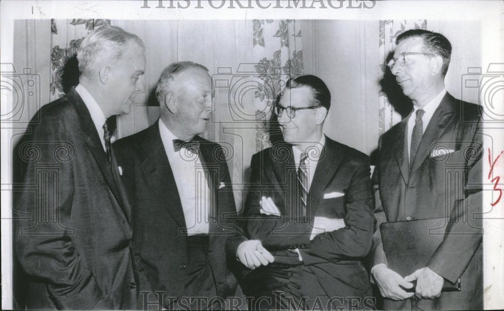 1955, Democratic Gov George Eisenhower party - RRV23625 - Historic Images