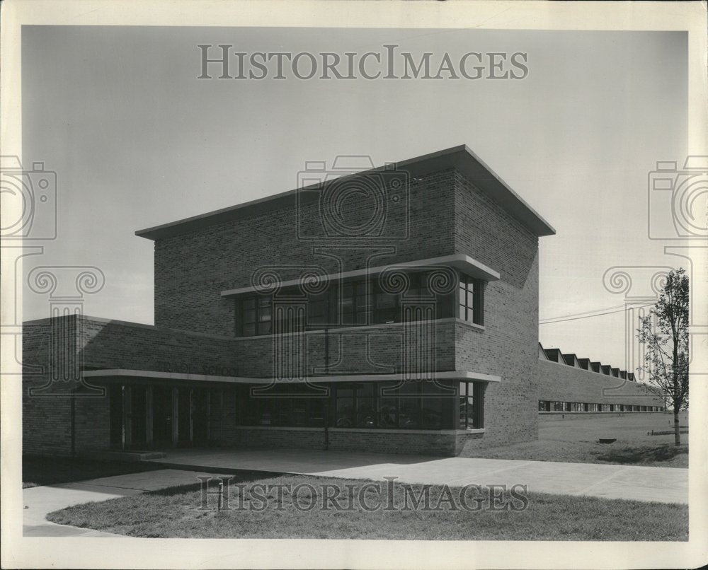1949 Press Photo Boys Town Grade School Picture Great - RRV23653 - Historic Images