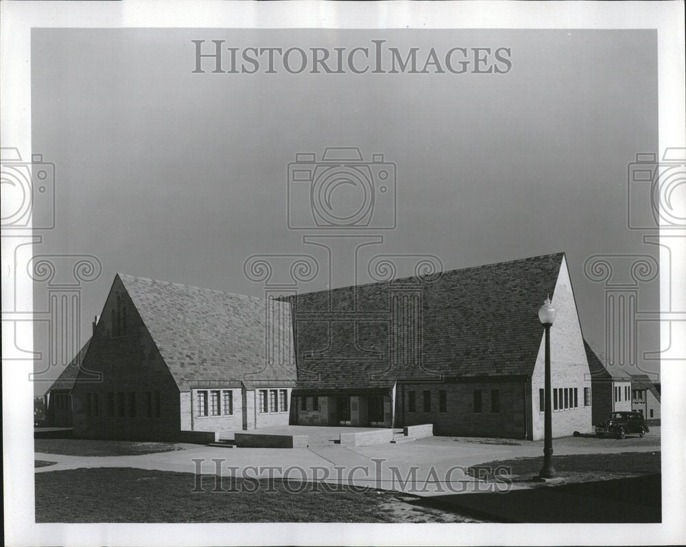 1949 Press Photo Boys Town high school sining hall view - RRV23677 - Historic Images