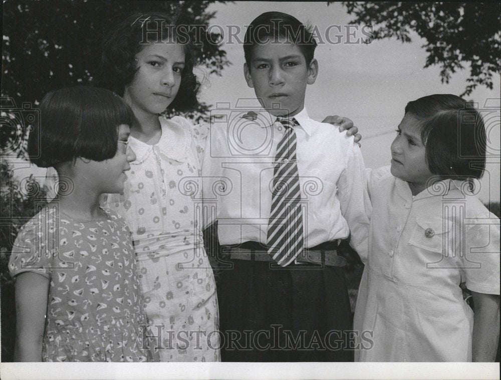 1941 David Perez Pueblo Nebraska Flanagan-Historic Images