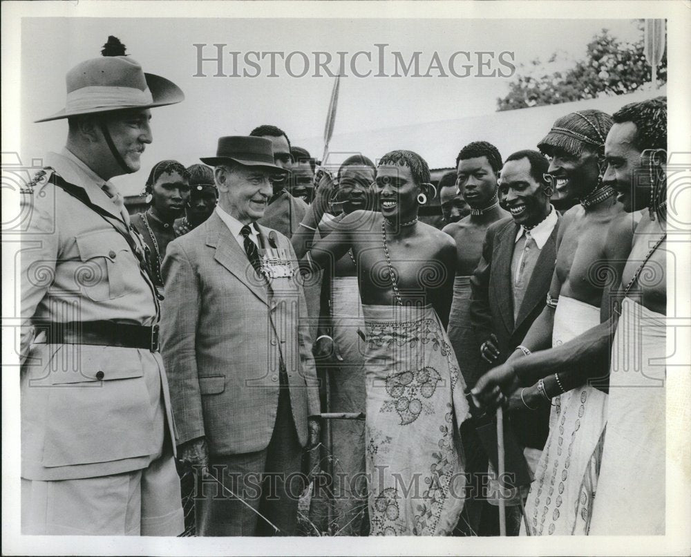 1958, Colonel T.O. Fitzgerald African Rifles - RRV23761 - Historic Images