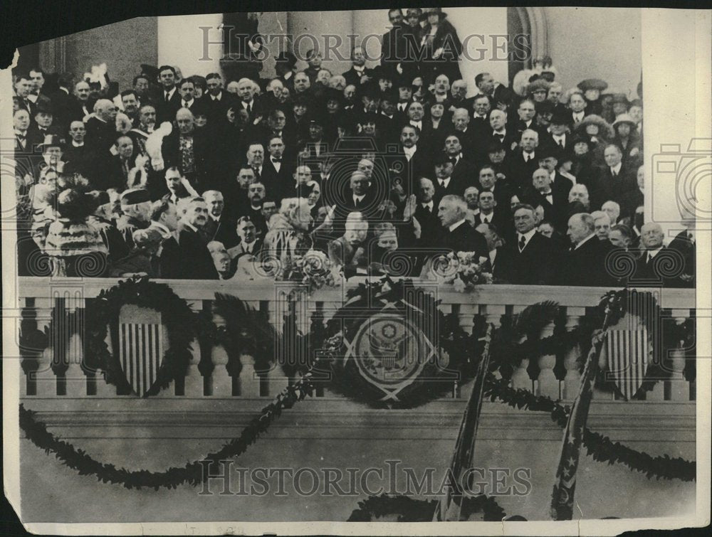 1929 Press Photo Elect Herbert Hoover Washington Days - RRV23877 - Historic Images