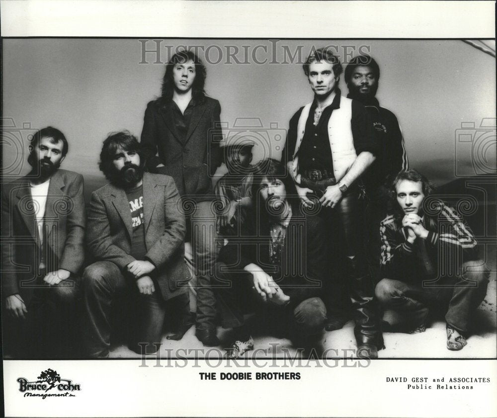 1981 Doobie Brother American Rock Band Hall - Historic Images