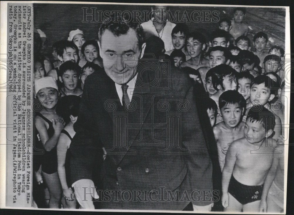 1966 Andrei Gromyko Japanese National Pool - Historic Images