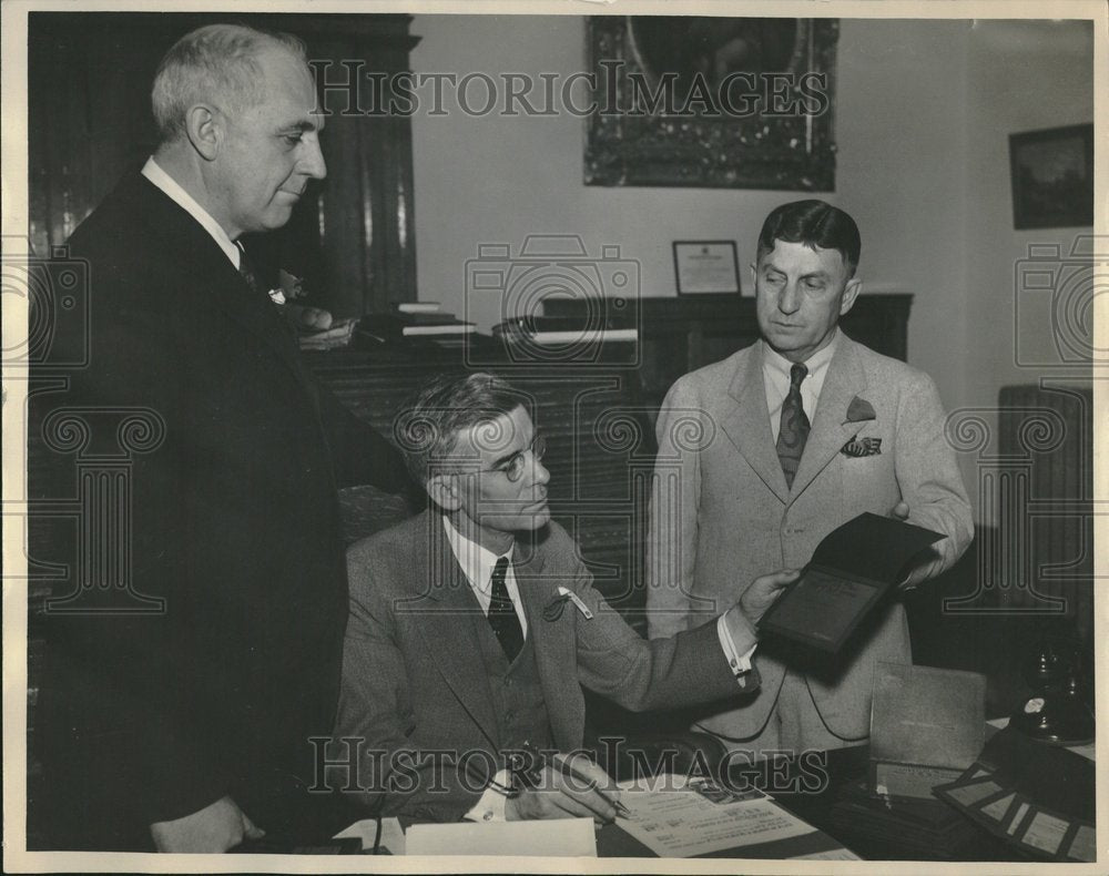 Press Photo Dr MF Coolbaugh Colorado School President - RRV24157 - Historic Images