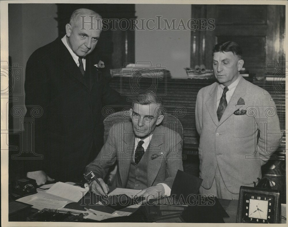 1935 Parsons Cooebaugh Gesse Morgan Meet-Historic Images