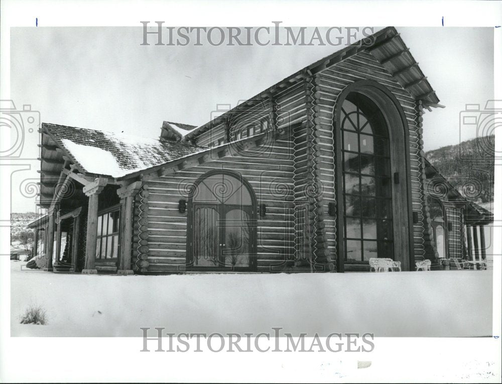 1990 Press Photo Picture Shows Steve Conger Homes Build - RRV24227 - Historic Images