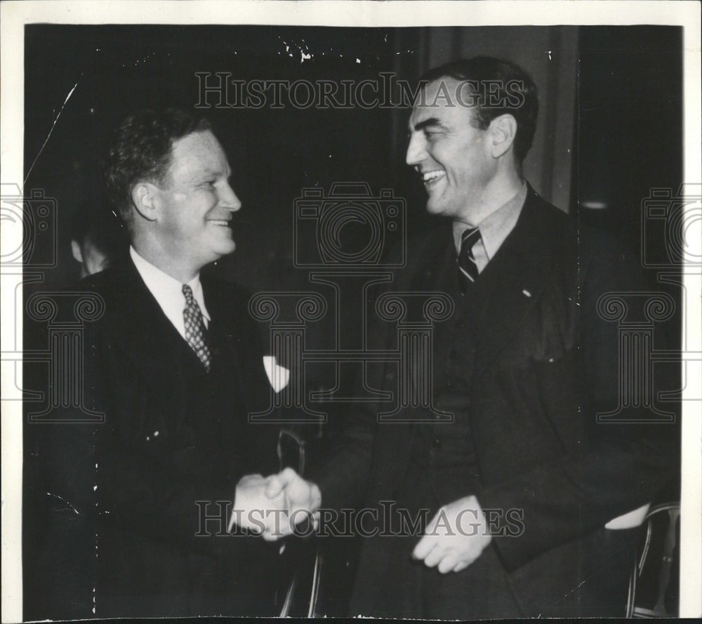 1936 Press Photo John Hamilton Chairman Republican led - Historic Images