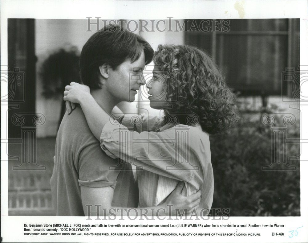 1991 Press Photo Michael J. Fox Actor Author Producer - RRV24529 - Historic Images