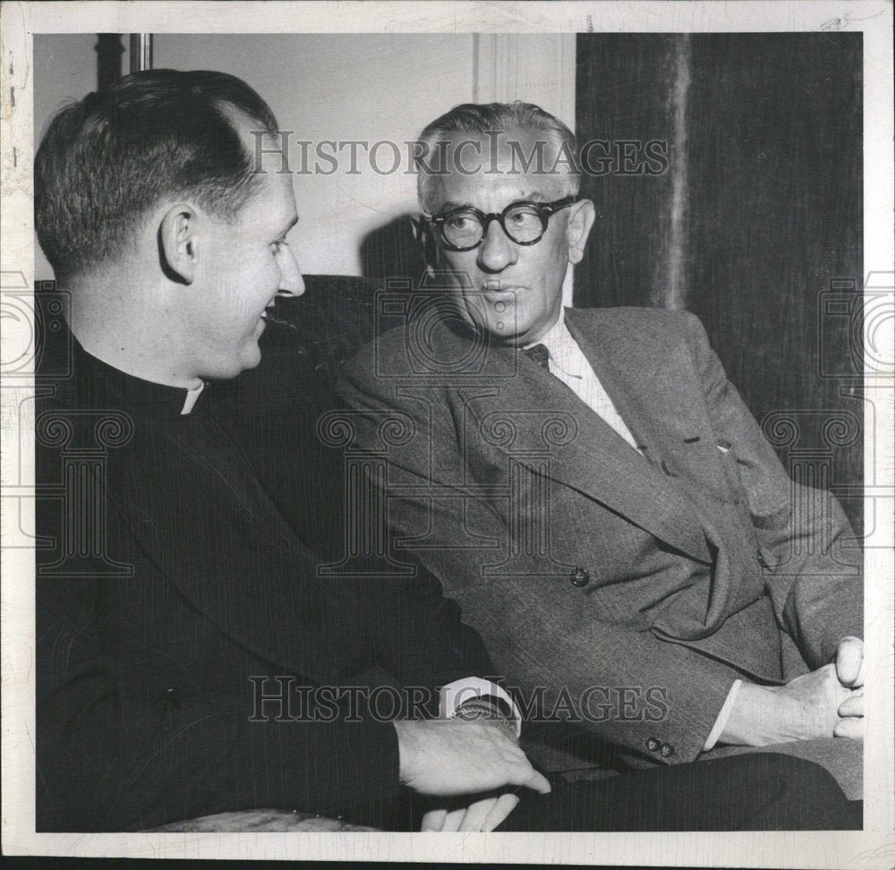 1960 Press Photo Gene Fowler American Journalist. - Historic Images