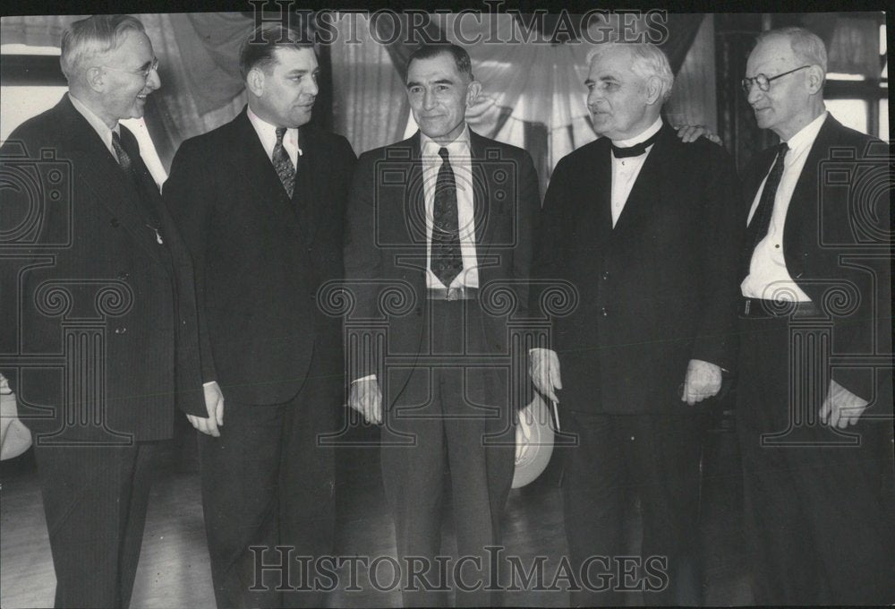 1934 Press Photo Executive Pre-Convention Meeting - RRV25113 - Historic Images