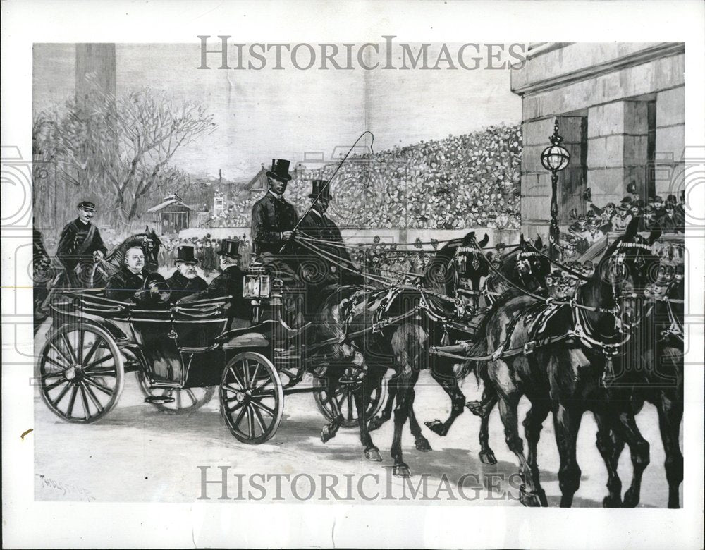 1941 President Cleveland Harrison coach - Historic Images