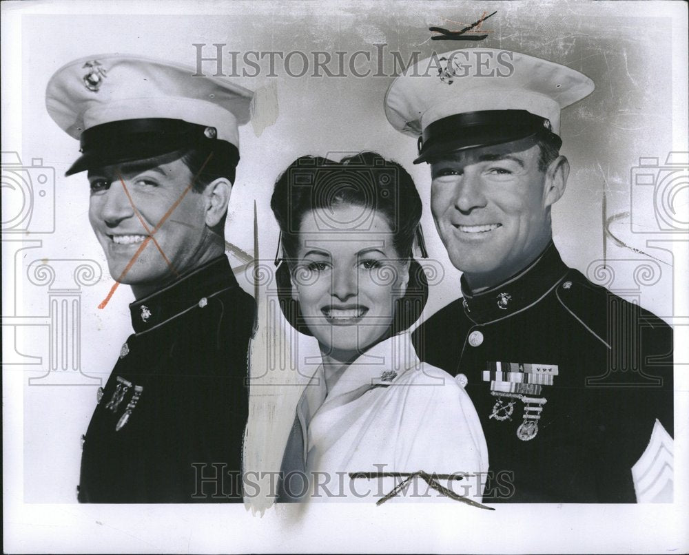 1958 Press Photo Maureen O'Hara Irish Film Actress - RRV25279 - Historic Images