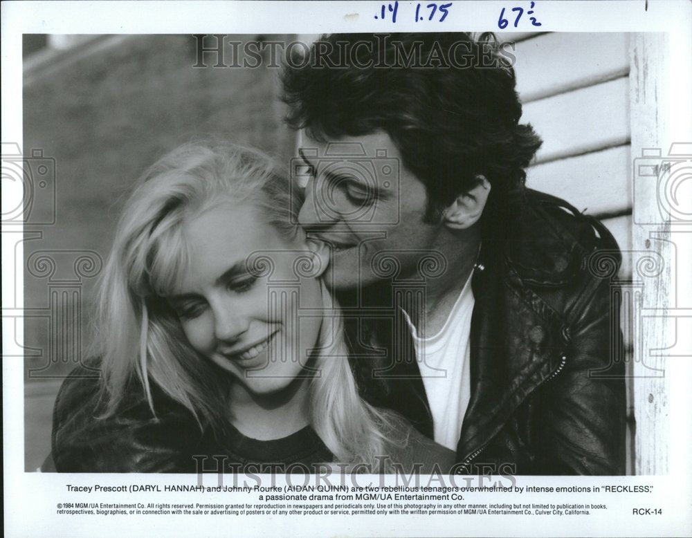 1984 Press Photo Daryl Hannah Actress - Historic Images