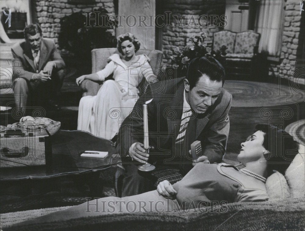 1956 Press Photo Louis Hayward British Actor - Historic Images