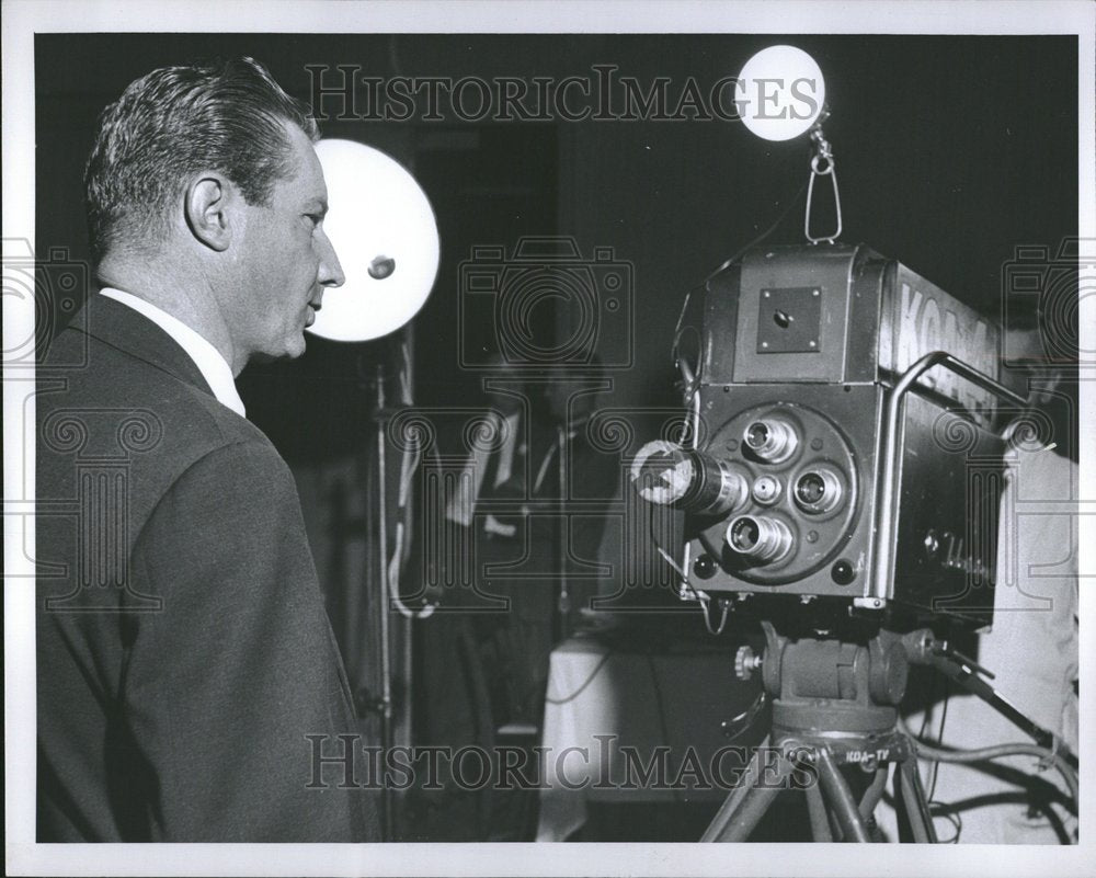 1958 Press Photo Frank Hayes Film Actor Comedy Role - Historic Images