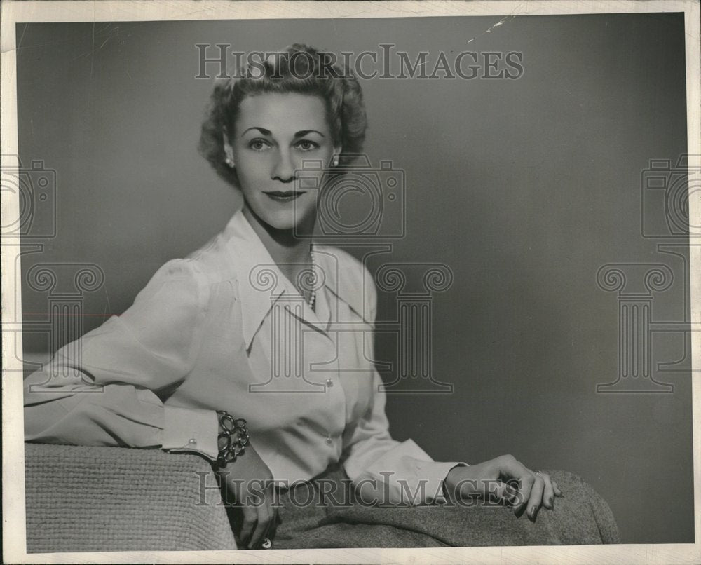1955 Press Photo Thomas B. Knowles Eleanor Chicago - Historic Images