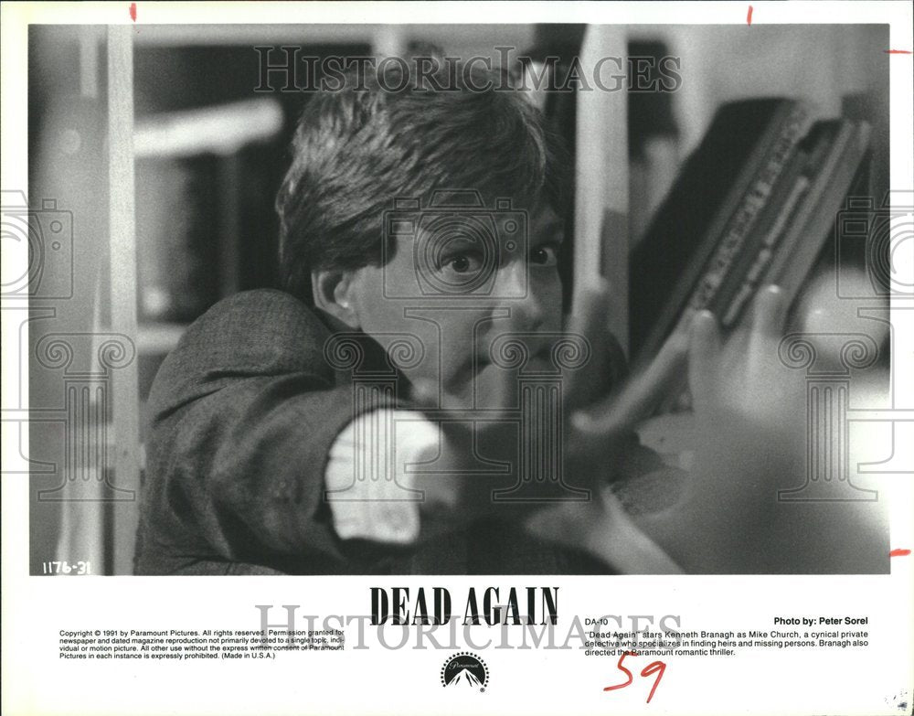 1991 Kenneth Branagh Dead Again - Historic Images