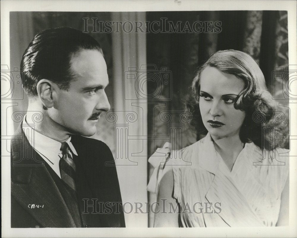 1949 Press Photo Genette LeClerc Pierre Fresnay Raven - RRV25563 - Historic Images