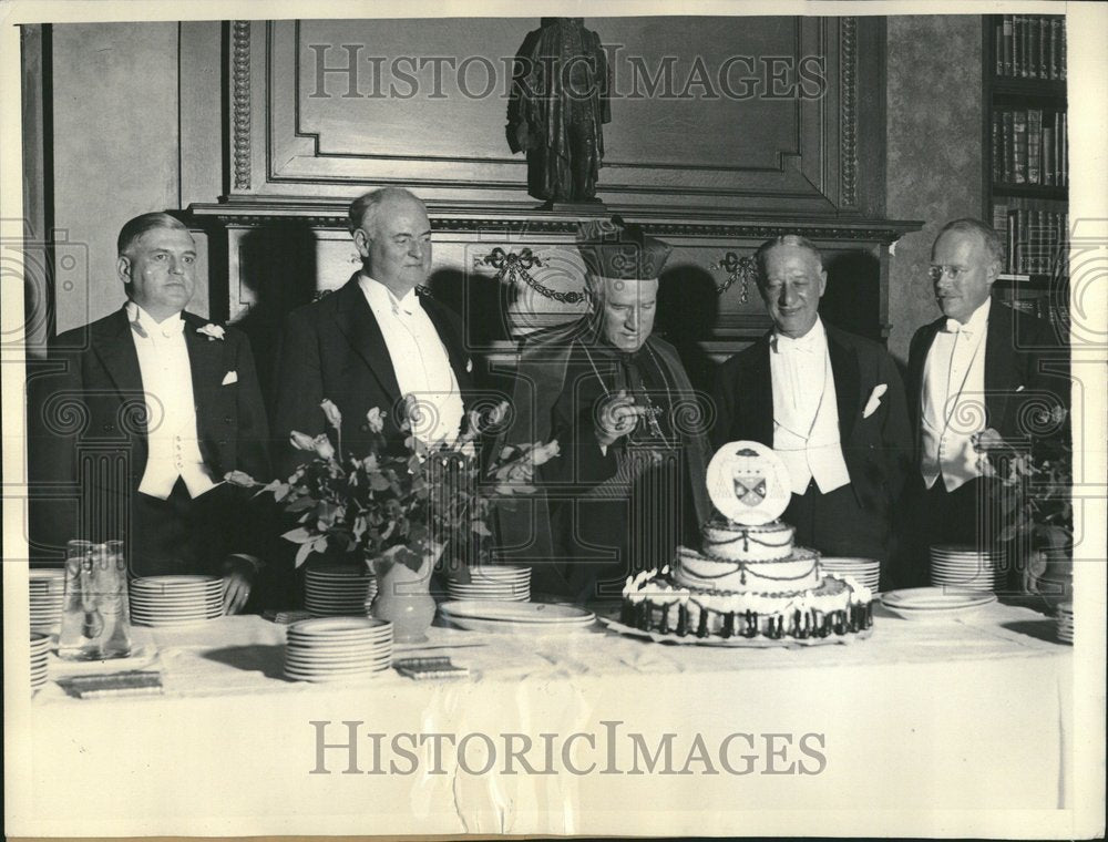 1933 Press Photo Cardinal Hayes Archbishop Roman Church - RRV25751 - Historic Images
