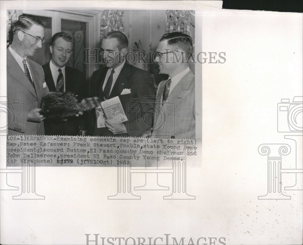 1963 Chairman John Dellaoroce Young Demos - Historic Images