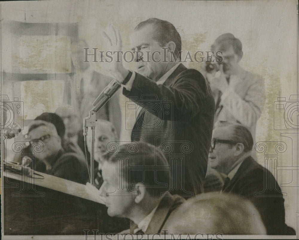 1968 Richard Nixon Presidential Candidate - Historic Images