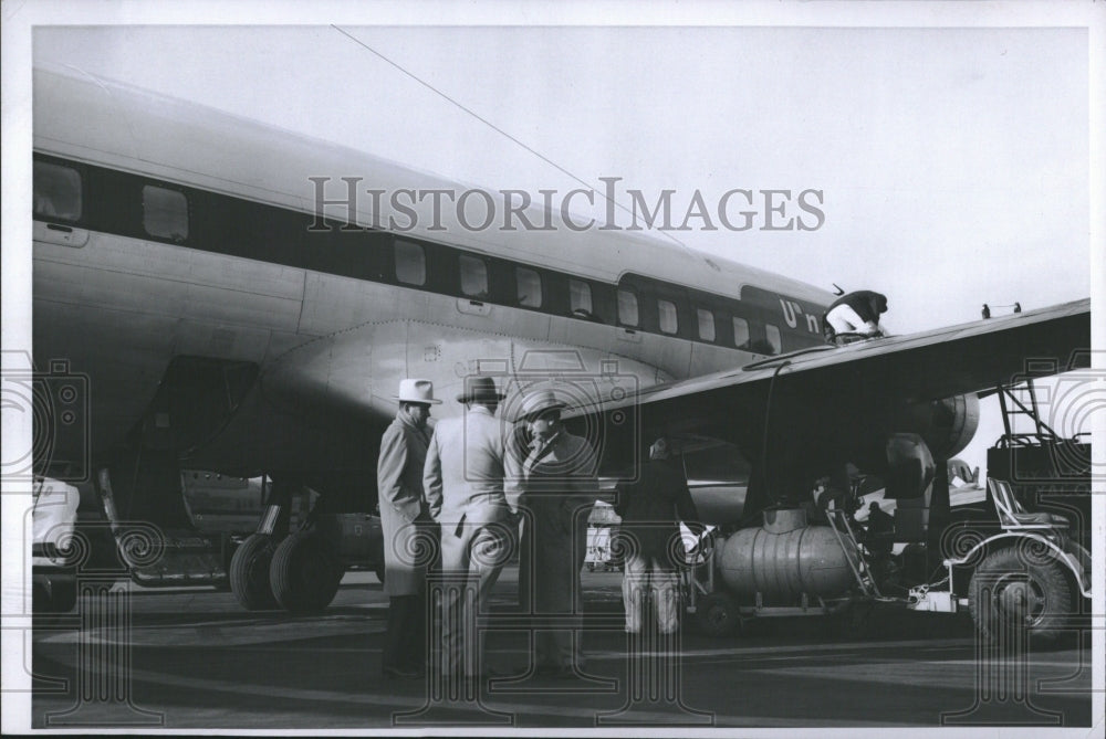 1955 Aviation Accident Denver Colo UAL - Historic Images