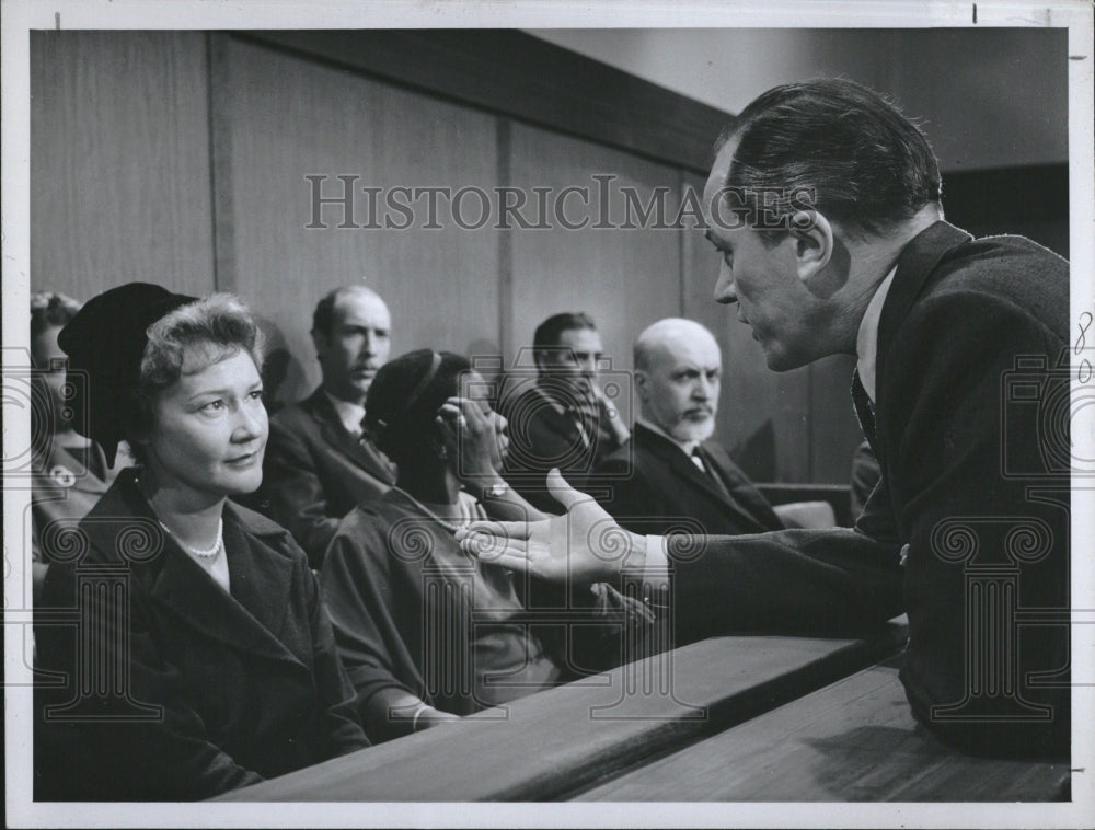 1962 Press Photo Dody Goodman Marshall Defender Room - RRV26071 - Historic Images