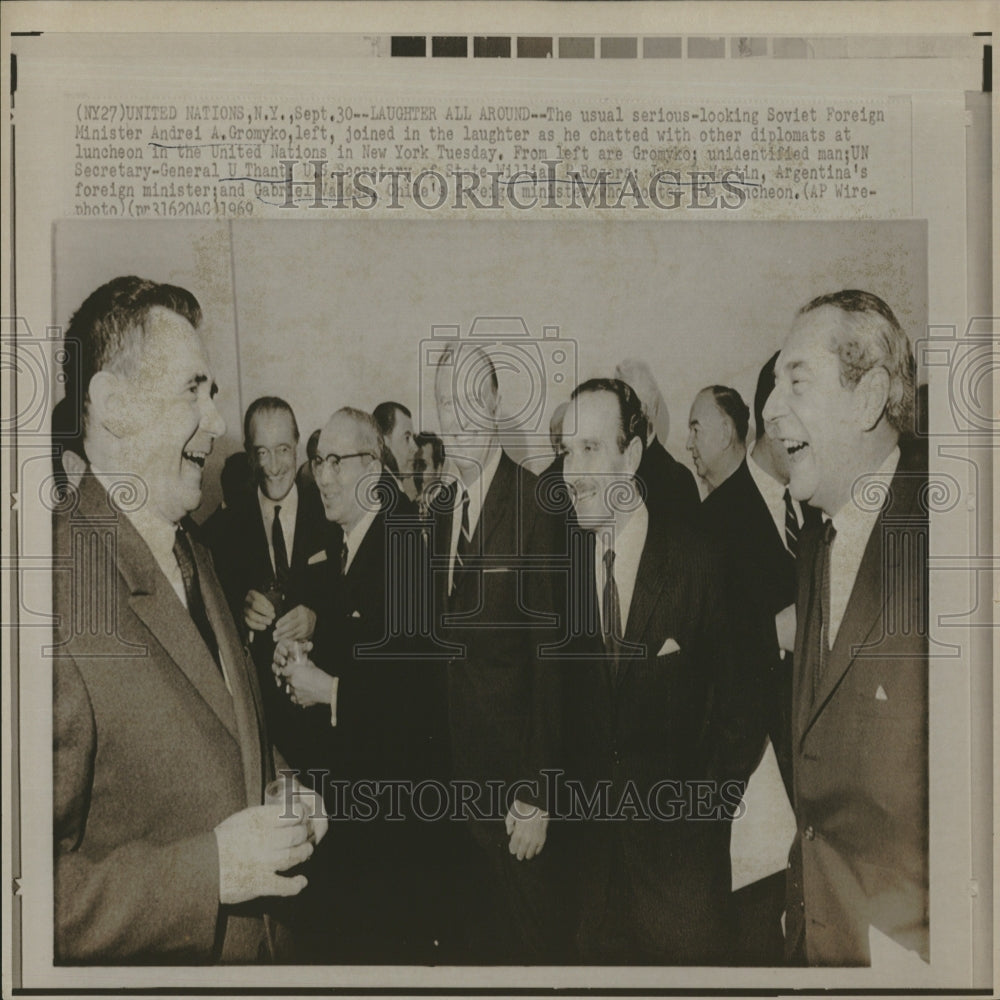 1969 Soviet Foreign Minister Andrei Gromyko - Historic Images
