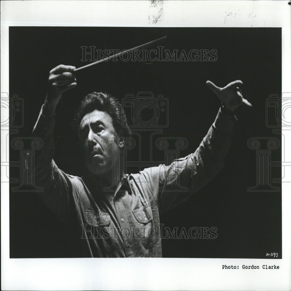 1990 Sergiu Comissiona Opera Conductor - Historic Images