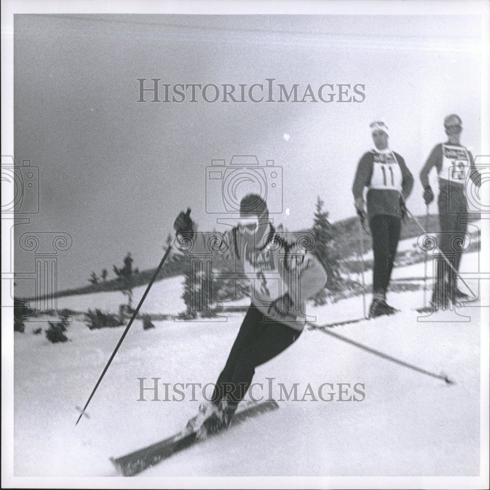 1962 Press Photo Skiier Pepi Gramshammer Loveland Basin - Historic Images